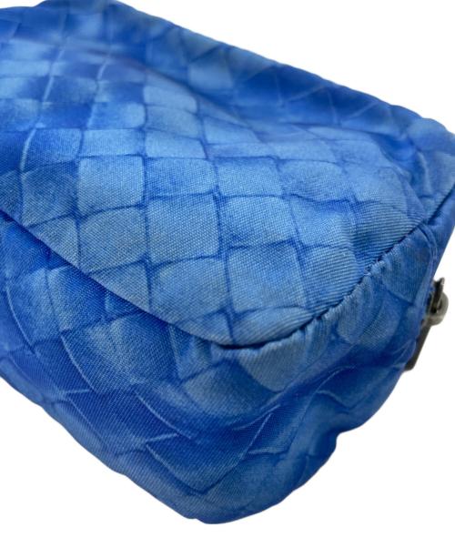 BOTTEGA VENETA（ボッテガベネタ）BOTTEGA VENETA (ボッテガベネタ) ポーチ ブルーの古着・服飾アイテム