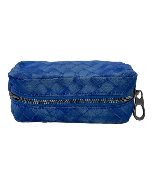 BOTTEGA VENETA（ボッテガベネタ）BOTTEGA VENETA (ボッテガベネタ) ポーチ ブルーの古着・服飾アイテム