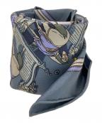 HERMESエルメス）の古着「スカーフ」｜ブルー