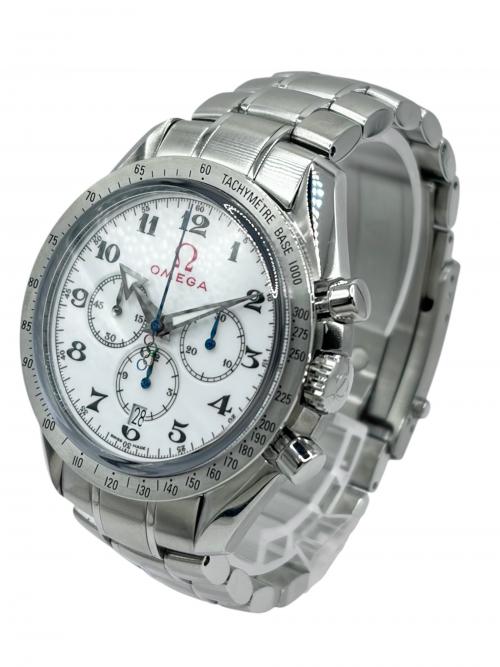 OMEGA（オメガ）OMEGA (オメガ) Speedmaster Broad Arrow Olympic Collection スピードマスター ブロード アロー オリンピック コレクション Ref.321.10.42.50.04.001 白文字盤 白文字盤の古着・服飾アイテム