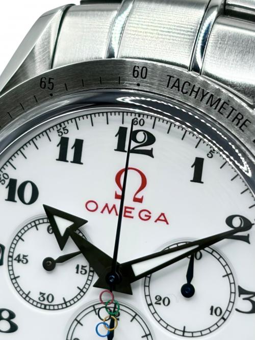 OMEGA（オメガ）OMEGA (オメガ) Speedmaster Broad Arrow Olympic Collection スピードマスター ブロード アロー オリンピック コレクション Ref.321.10.42.50.04.001 白文字盤 白文字盤の古着・服飾アイテム
