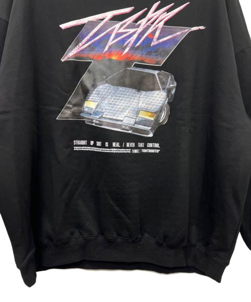 TIGHTBOOTH PRODUCTION（タイトブースプロダクション）TIGHTBOOTH PRODUCTION (タイトブースプロダクション) スウェット ブラック サイズ:XLの古着・服飾アイテム