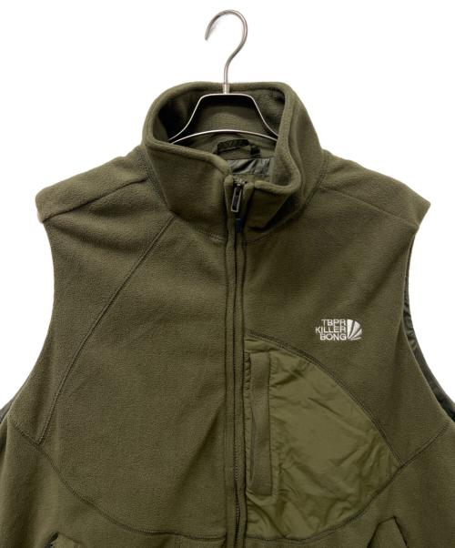 TIGHTBOOTH PRODUCTION（タイトブースプロダクション）TIGHTBOOTH PRODUCTION (タイトブースプロダクション) フリースベスト オリーブ サイズ:XLの古着・服飾アイテム