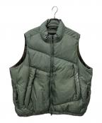 TIGHTBOOTH PRODUCTIONタイトブースプロダクション）の古着「ダウンベスト」｜オリーブ
