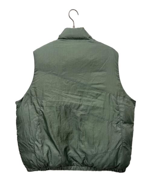 TIGHTBOOTH PRODUCTION（タイトブースプロダクション）TIGHTBOOTH PRODUCTION (タイトブースプロダクション) ダウンベスト オリーブ サイズ:XLの古着・服飾アイテム