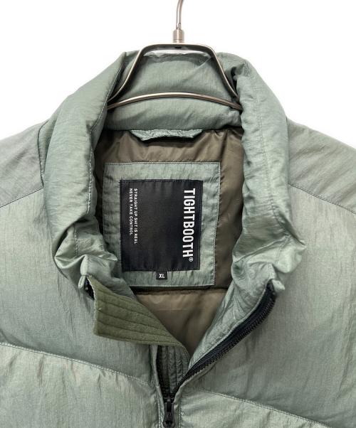 TIGHTBOOTH PRODUCTION（タイトブースプロダクション）TIGHTBOOTH PRODUCTION (タイトブースプロダクション) ダウンベスト オリーブ サイズ:XLの古着・服飾アイテム