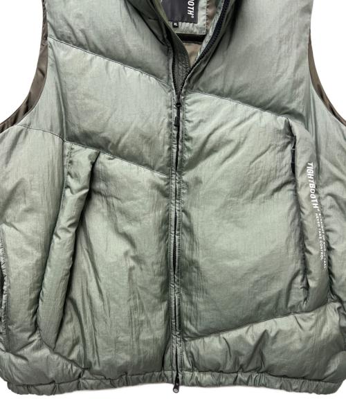 TIGHTBOOTH PRODUCTION（タイトブースプロダクション）TIGHTBOOTH PRODUCTION (タイトブースプロダクション) ダウンベスト オリーブ サイズ:XLの古着・服飾アイテム