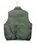 TIGHTBOOTH PRODUCTION (タイトブースプロダクション) ダウンベスト オリーブ サイズ:XL：20000円
