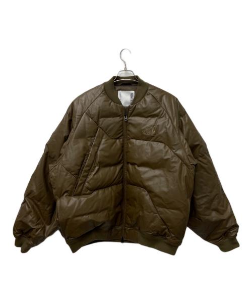 TIGHTBOOTH PRODUCTION（タイトブースプロダクション）TIGHTBOOTH PRODUCTION (タイトブースプロダクション) ダウンジャケット ブラウン サイズ:XLの古着・服飾アイテム