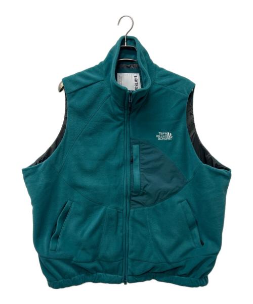 TIGHTBOOTH PRODUCTION（タイトブースプロダクション）TIGHTBOOTH PRODUCTION (タイトブースプロダクション) フリースベスト グリーン サイズ:XLの古着・服飾アイテム