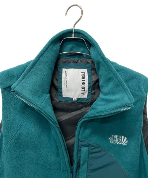 TIGHTBOOTH PRODUCTION（タイトブースプロダクション）TIGHTBOOTH PRODUCTION (タイトブースプロダクション) フリースベスト グリーン サイズ:XLの古着・服飾アイテム