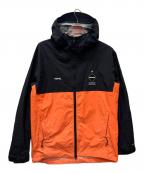 F.C.Real Bristolエフシーレアルブリストル）の古着「フーデッドジャケット」｜ブラック×オレンジ