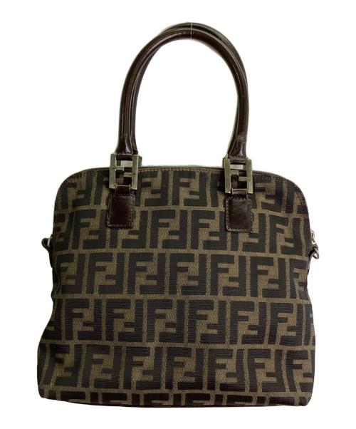 FENDI（フェンディ）FENDI (フェンディ) ハンドバッグ ブラウンの古着・服飾アイテム
