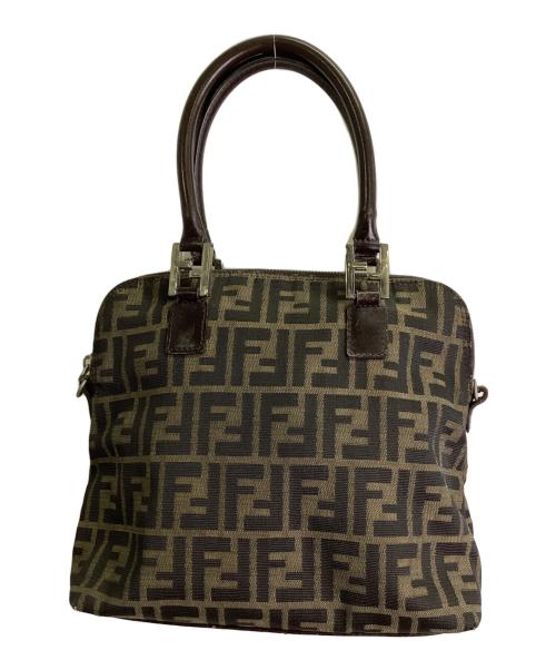 FENDI（フェンディ）FENDI (フェンディ) ハンドバッグ ブラウンの古着・服飾アイテム