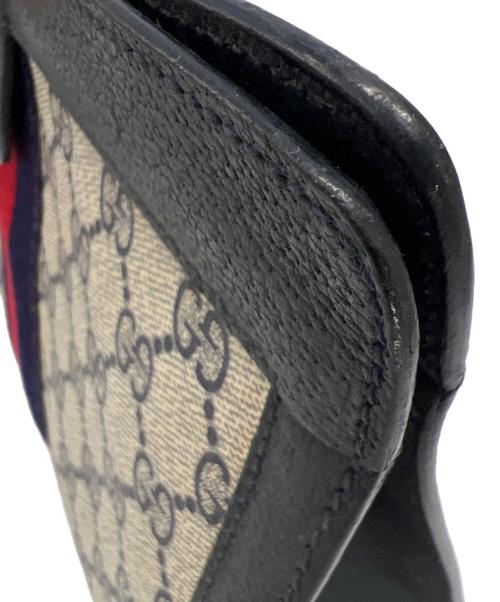 GUCCI（グッチ）GUCCI (グッチ) クラッチバッグ ネイビーの古着・服飾アイテム