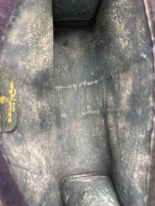 GUCCI（グッチ）GUCCI (グッチ) クラッチバッグ ネイビーの古着・服飾アイテム