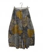 PLEATS PLEASEプリーツプリーズ）の古着「MASSパンツ」｜グレー×イエロー