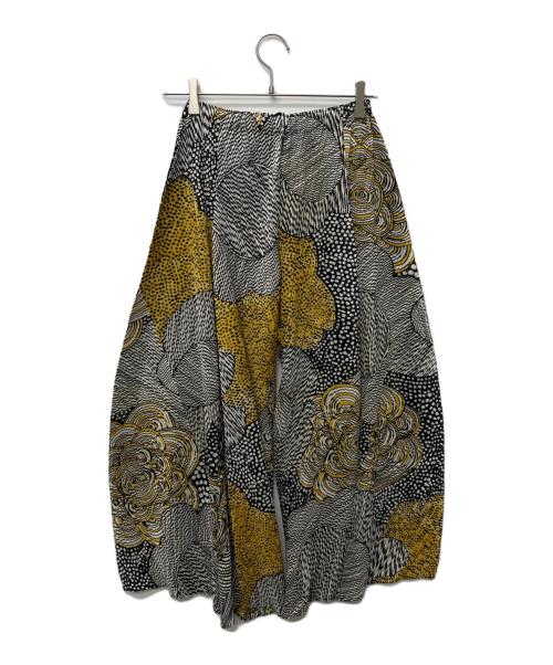 PLEATS PLEASE（プリーツプリーズ）PLEATS PLEASE (プリーツプリーズ) MASSパンツ グレー×イエロー サイズ:3の古着・服飾アイテム