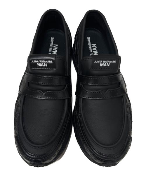NEW BALANCE（ニューバランス）NEW BALANCE (ニューバランス) JUNYA WATANABE MAN (ジュンヤワタナベマン) ローファー ブラック サイズ:29の古着・服飾アイテム