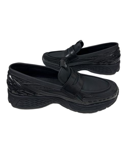 NEW BALANCE（ニューバランス）NEW BALANCE (ニューバランス) JUNYA WATANABE MAN (ジュンヤワタナベマン) ローファー ブラック サイズ:29の古着・服飾アイテム