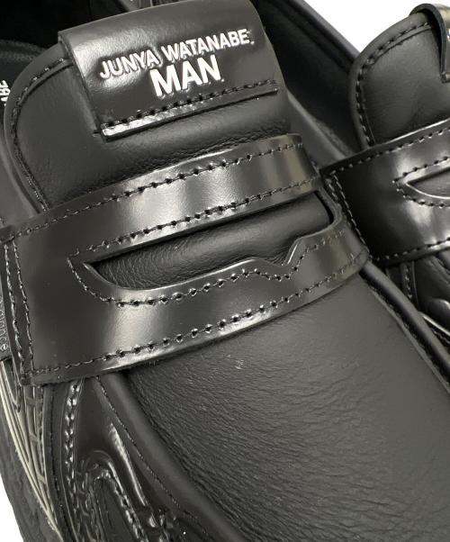 NEW BALANCE（ニューバランス）NEW BALANCE (ニューバランス) JUNYA WATANABE MAN (ジュンヤワタナベマン) ローファー ブラック サイズ:29の古着・服飾アイテム