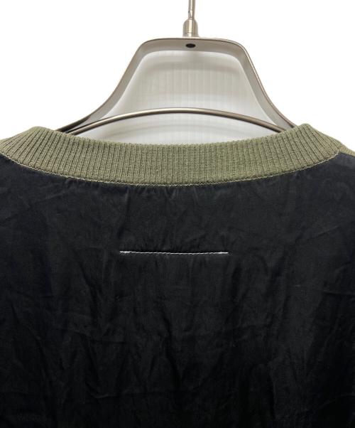 MM6 Maison Margiela（エムエムシックスメゾンマルジェラ）MM6 Maison Margiela (エムエムシックスメゾンマルジェラ) 切替ワンピース オリーブ サイズ:Sの古着・服飾アイテム