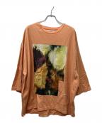 TIGHTBOOTH PRODUCTIONタイトブースプロダクション）の古着「Tシャツ」｜オレンジ