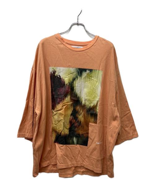 TIGHTBOOTH PRODUCTION（タイトブースプロダクション）TIGHTBOOTH PRODUCTION (タイトブースプロダクション) Tシャツ オレンジ サイズ:Ｌの古着・服飾アイテム