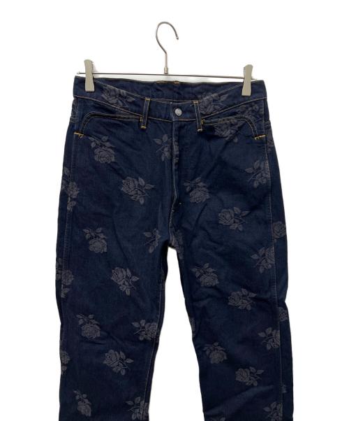 Needles（ニードルズ）Needles (ニードルズ) Rose Jacquard インディゴ サイズ:Sの古着・服飾アイテム