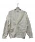 taupe（トープ）の古着「CROCHET LOOSE CARDIGAN」｜ホワイト
