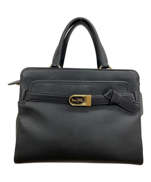 COACH（コーチ）COACH (コーチ) 2WAYバッグ ブラックの古着・服飾アイテム