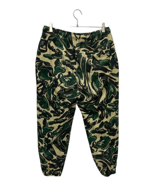 A BATHING APE（ア ベイシング エイプ）A BATHING APE (ア ベイシング エイプ) スウェットパンツ オリーブ サイズ:Ｌの古着・服飾アイテム