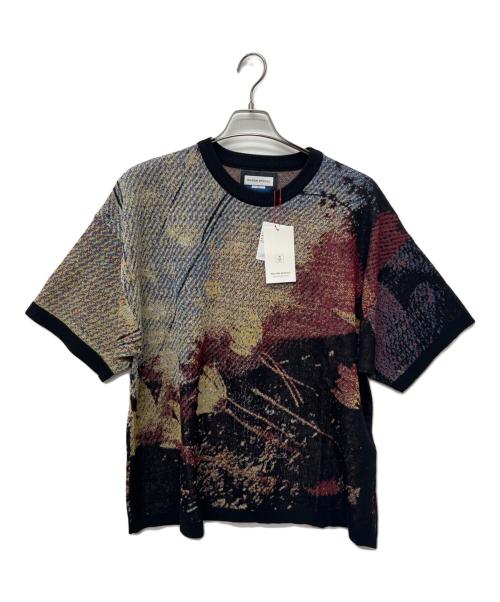 MAISON SPECIAL（メゾンスペシャル）MAISON SPECIAL (メゾンスペシャル) 半袖ニット マルチカラー サイズ:1 未使用品の古着・服飾アイテム