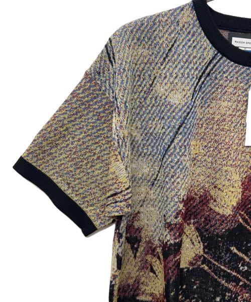 MAISON SPECIAL（メゾンスペシャル）MAISON SPECIAL (メゾンスペシャル) 半袖ニット マルチカラー サイズ:1 未使用品の古着・服飾アイテム