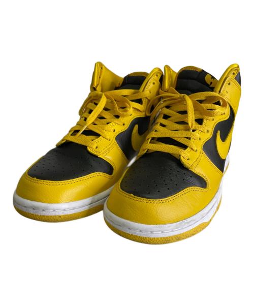 NIKE（ナイキ）NIKE (ナイキ) ハイカットスニーカー イエロー サイズ:cm26の古着・服飾アイテム