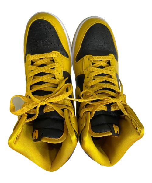 NIKE（ナイキ）NIKE (ナイキ) ハイカットスニーカー イエロー サイズ:cm26の古着・服飾アイテム