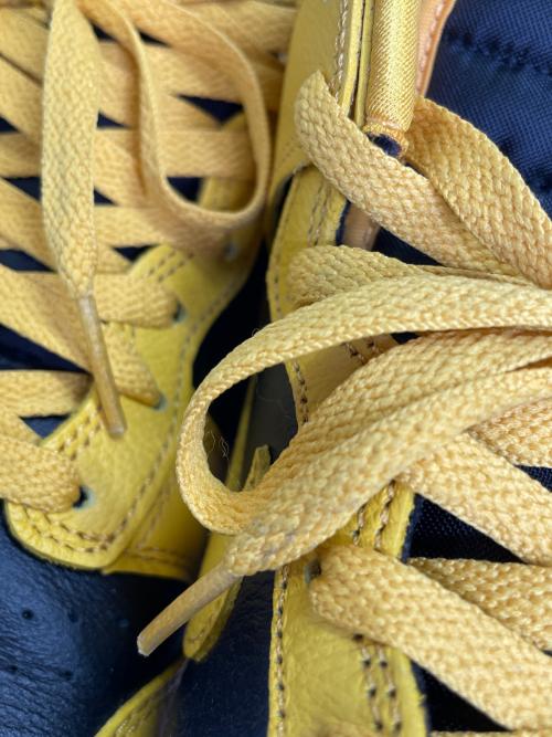 NIKE（ナイキ）NIKE (ナイキ) ハイカットスニーカー イエロー サイズ:cm26の古着・服飾アイテム