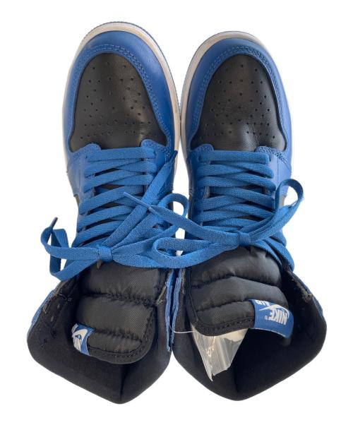 NIKE（ナイキ）NIKE (ナイキ) ハイカットスニーカー ブルー サイズ:cm26の古着・服飾アイテム