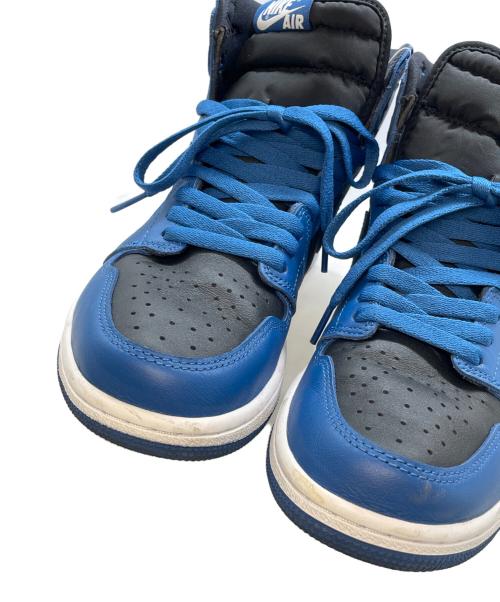 NIKE（ナイキ）NIKE (ナイキ) ハイカットスニーカー ブルー サイズ:cm26の古着・服飾アイテム