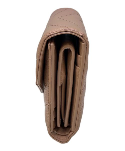 Saint Laurent Paris（サンローランパリ）Saint Laurent Paris (サンローランパリ) モノグラムマルチフォールドウォレット ピンクの古着・服飾アイテム