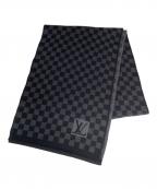 LOUIS VUITTONルイ ヴィトン）の古着「マフラー」｜ブラック