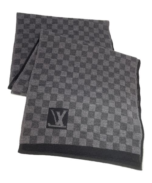 LOUIS VUITTON（ルイ ヴィトン）LOUIS VUITTON (ルイ ヴィトン) マフラー ブラックの古着・服飾アイテム