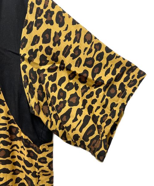 JohnUNDERCOVER（ジョンアンダーカバー）JohnUNDERCOVER (ジョンアンダーカバー) 半袖シャツ ブラック×ブラウン サイズ:3の古着・服飾アイテム