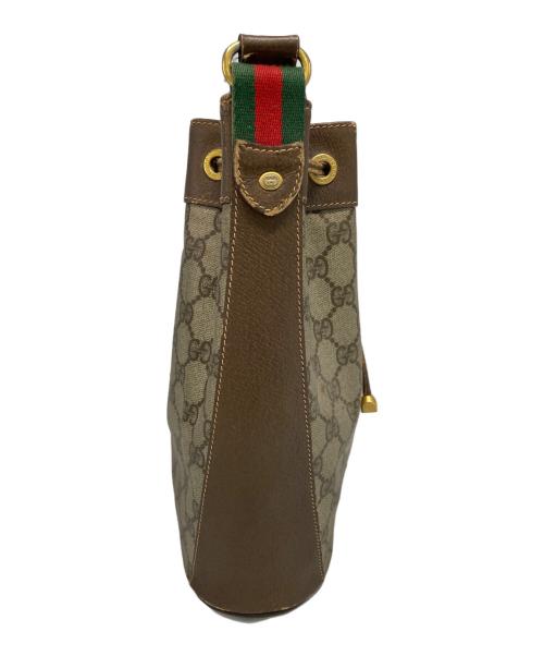 GUCCI（グッチ）GUCCI (グッチ) ショルダーバッグ ブラウンの古着・服飾アイテム