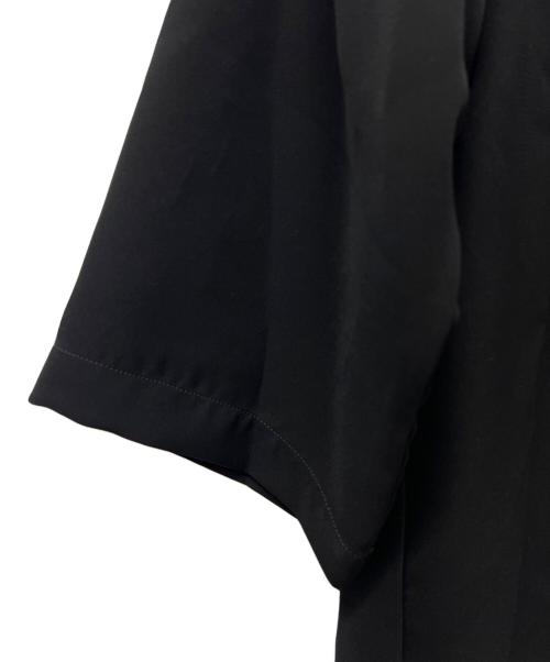 N.HOOLYWOOD（エヌ ハリウッド）N.HOOLYWOOD (エヌ ハリウッド) 半袖カットソー ブラック サイズ:38の古着・服飾アイテム