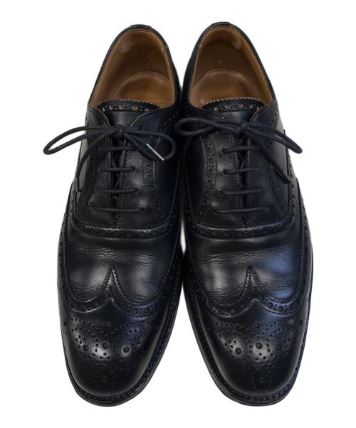 JOSEPH CHEANEY（ジョセフチーニー）JOSEPH CHEANEY (ジョセフチーニー) ウィングチップシューズ ブラック サイズ:7の古着・服飾アイテム
