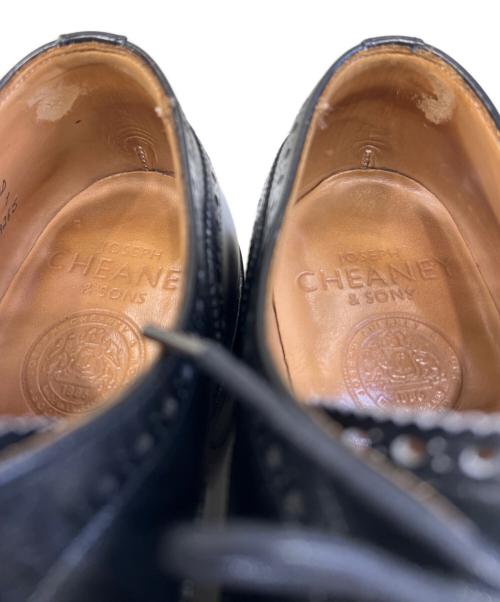 JOSEPH CHEANEY（ジョセフチーニー）JOSEPH CHEANEY (ジョセフチーニー) ウィングチップシューズ ブラック サイズ:7の古着・服飾アイテム