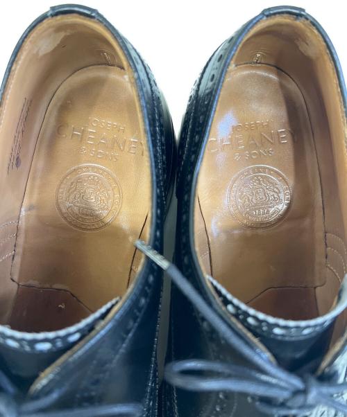JOSEPH CHEANEY（ジョセフチーニー）JOSEPH CHEANEY (ジョセフチーニー) ウィングチップシューズ ブラック サイズ:7の古着・服飾アイテム