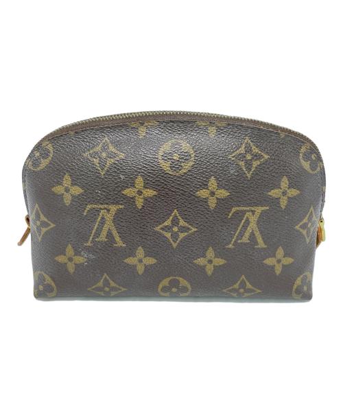 LOUIS VUITTON（ルイ ヴィトン）LOUIS VUITTON (ルイ ヴィトン) コスメポーチ ブラウンの古着・服飾アイテム