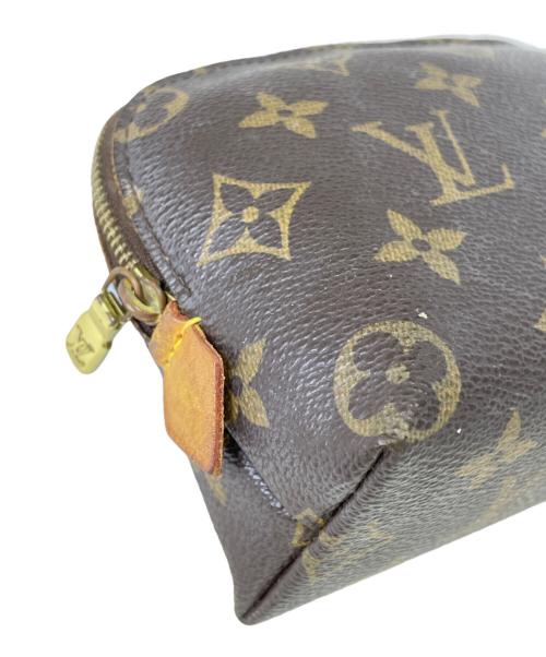LOUIS VUITTON（ルイ ヴィトン）LOUIS VUITTON (ルイ ヴィトン) コスメポーチ ブラウンの古着・服飾アイテム